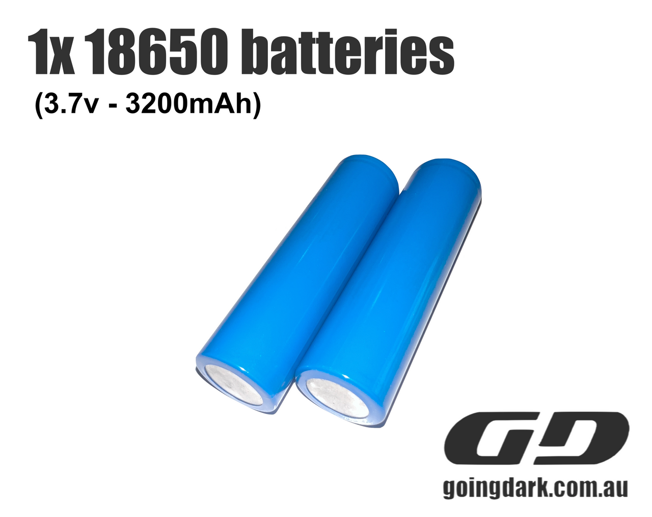 1x 18650 RE-Chargeable Lithium-ion Batteries (3.7v, 3200mAh)
