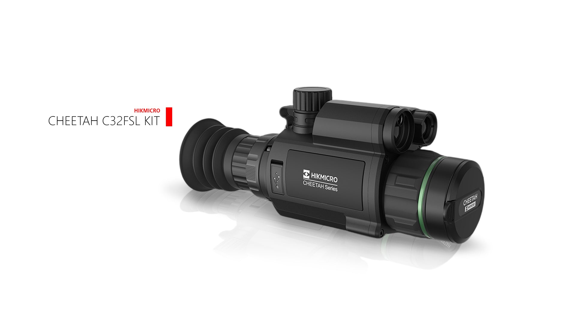 HIKMICRO CHEETAH C32FSL Night Vision Scope 850NM (LRF)+ HM-R-WP Rail Mount