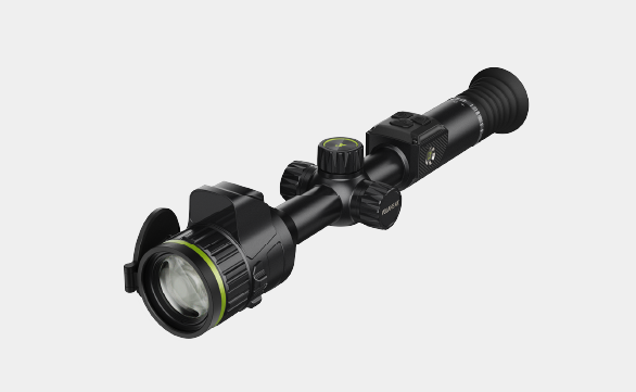 PIXFRA VOLANS 4K LRF Night Vision Scope with Accura Triclops LED Torch & Cantilever QD Mount