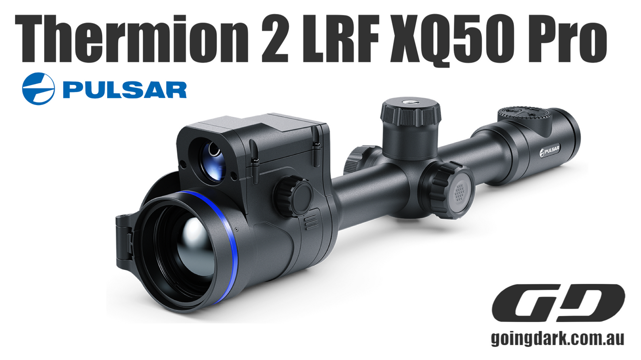 Photo of THERMION 2 LRF XQ50 Pro Thermal Rangefinding Riflescope - Pulsar