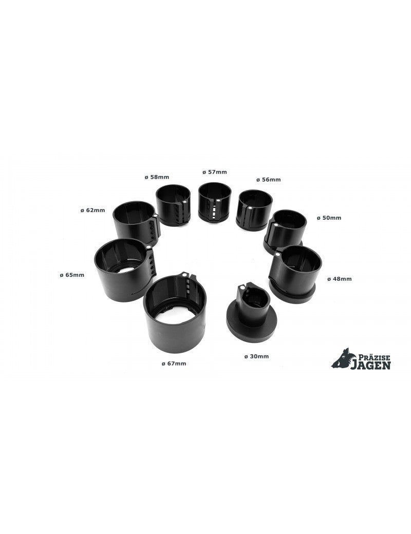 Precise Hunting Base Clamps (30 to 67mm)