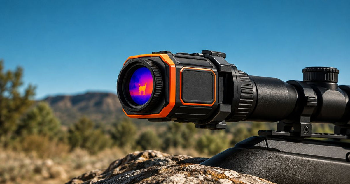 How much magnification can you use with a thermal clip-on?