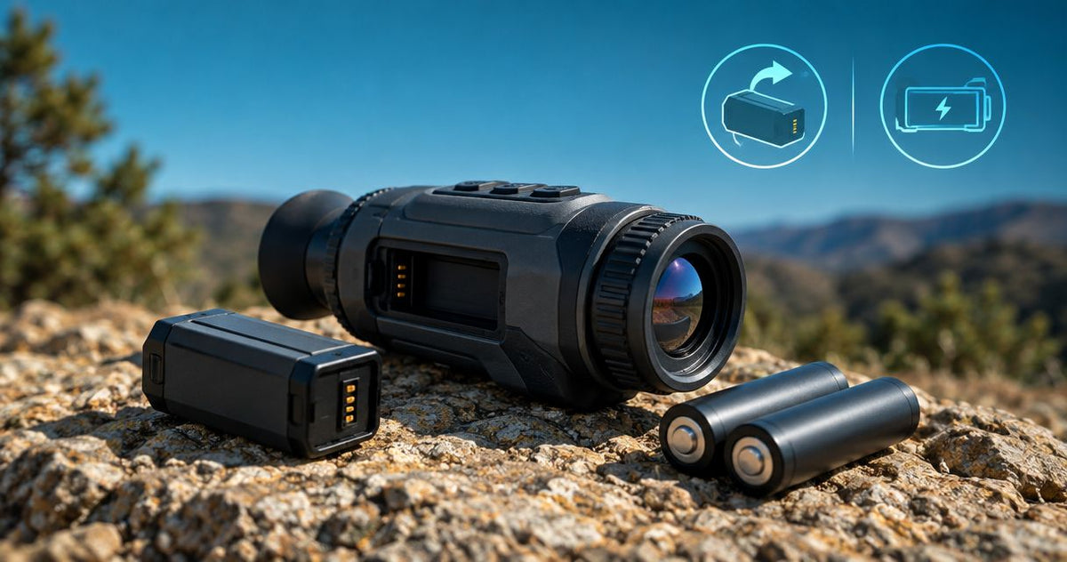 Thermal monocular batteries: removable or built-in?