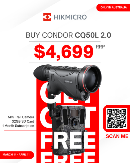 HIKMICRO Condor CQ50L 2.0 Thermal Monocular (LRF)