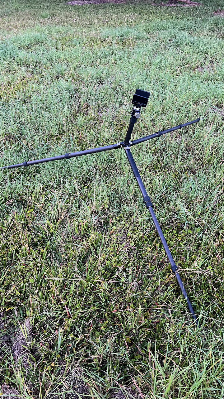 CARBON-FIBRE TRIPOD with Ballhead & Gun Clamp - GoingDark