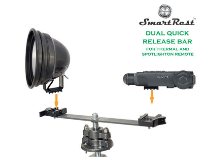 Photo of SmartRest - Dual QR Mount - Thermal & Search Light Quick Release Mounting