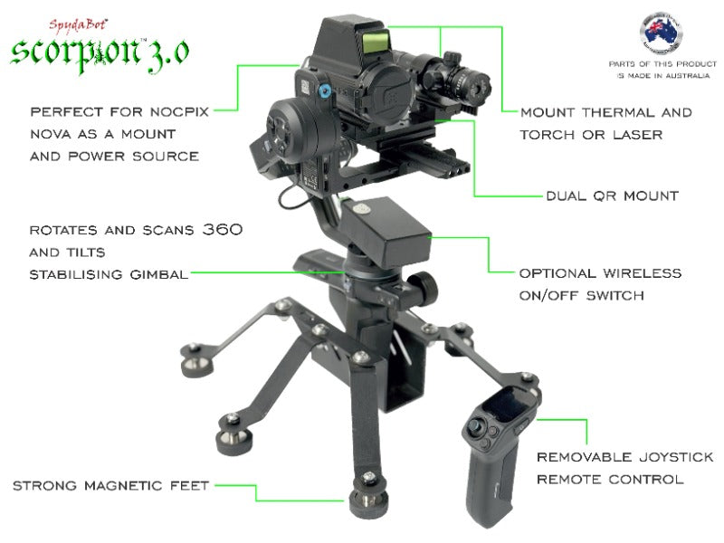 SpydaBot SCORPION 3.0 - SmartRest